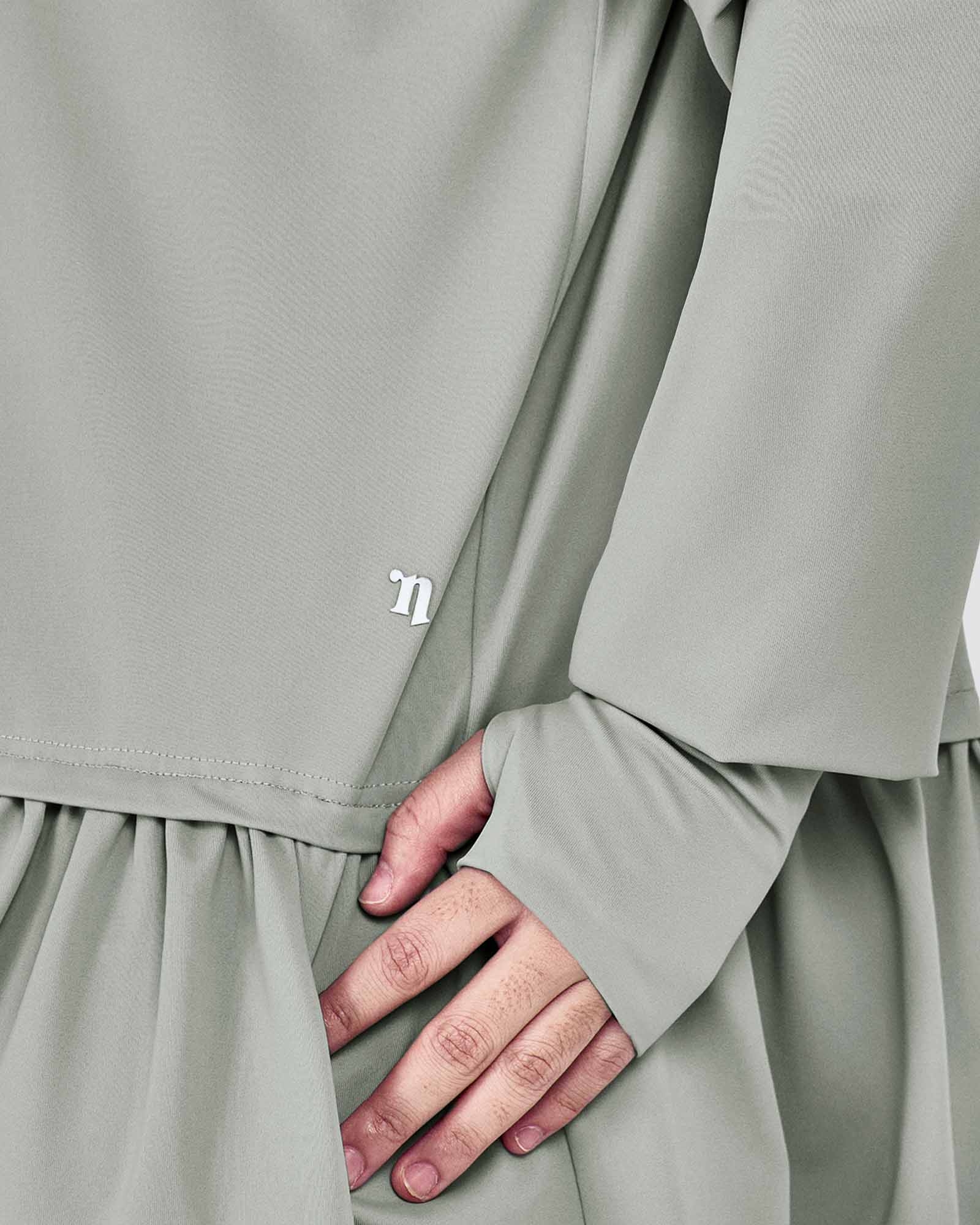 nPOWER FLARE HOODED TOP