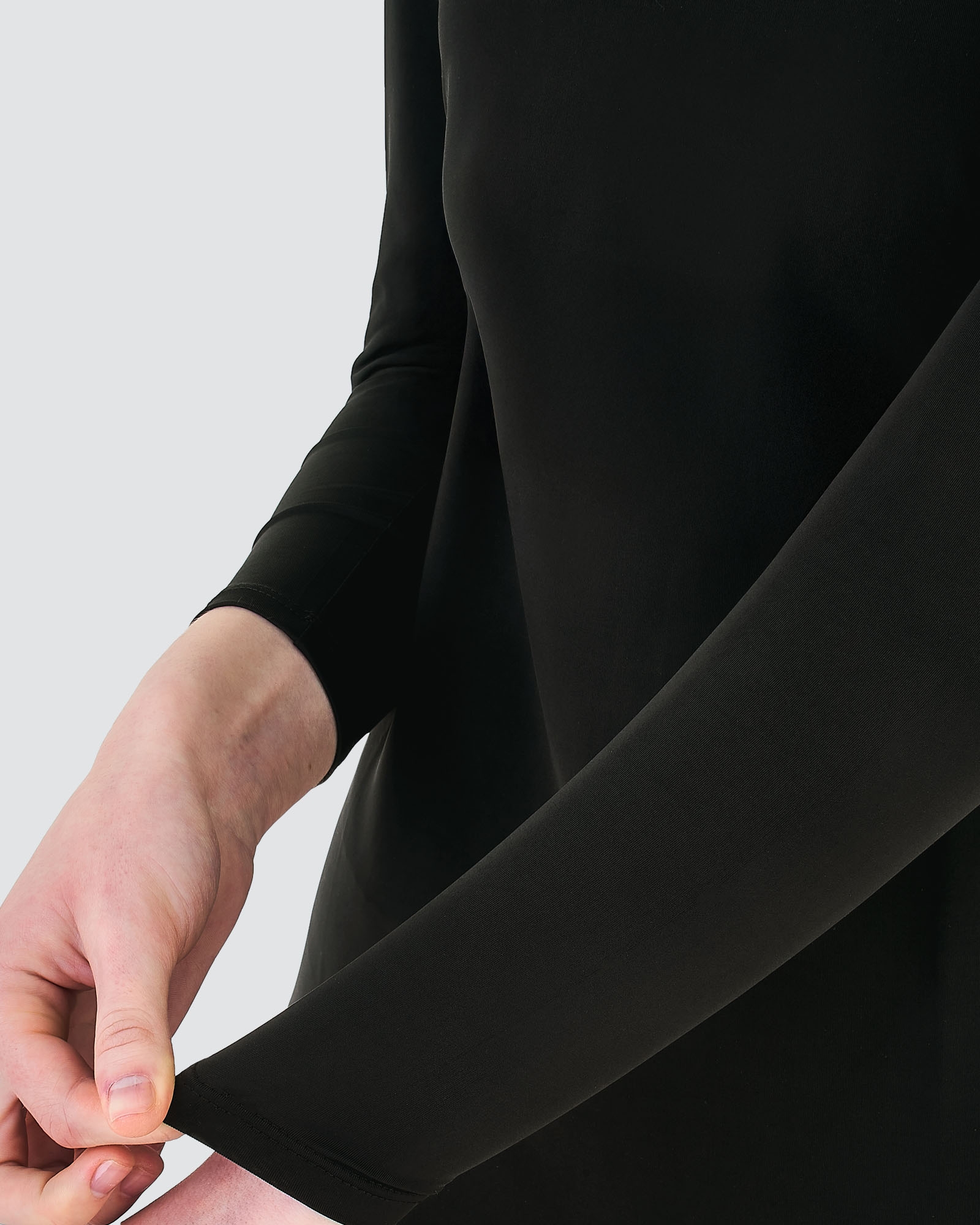 NWEAR CREW LS DRESS