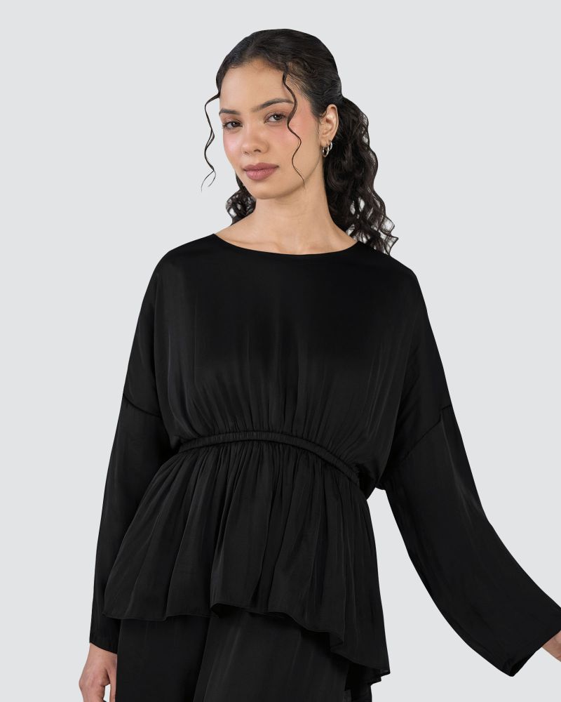 Image of SERENE DRAWSTRING TOP 									