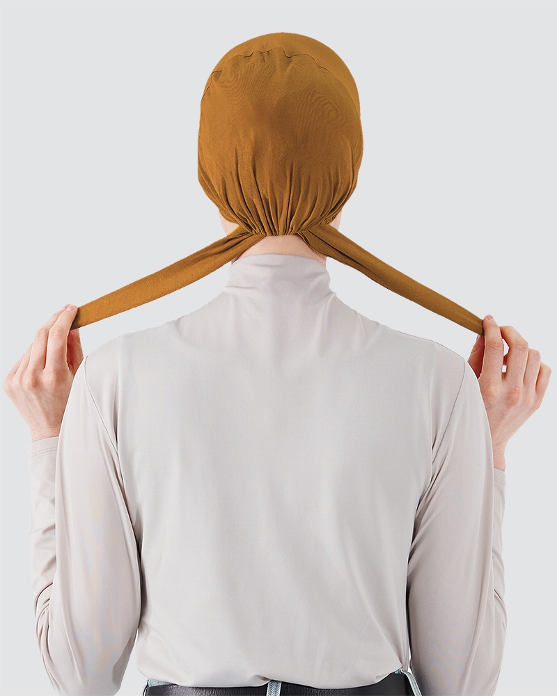 INNER TIE-BACK BASIC - DEEP MUSTARD