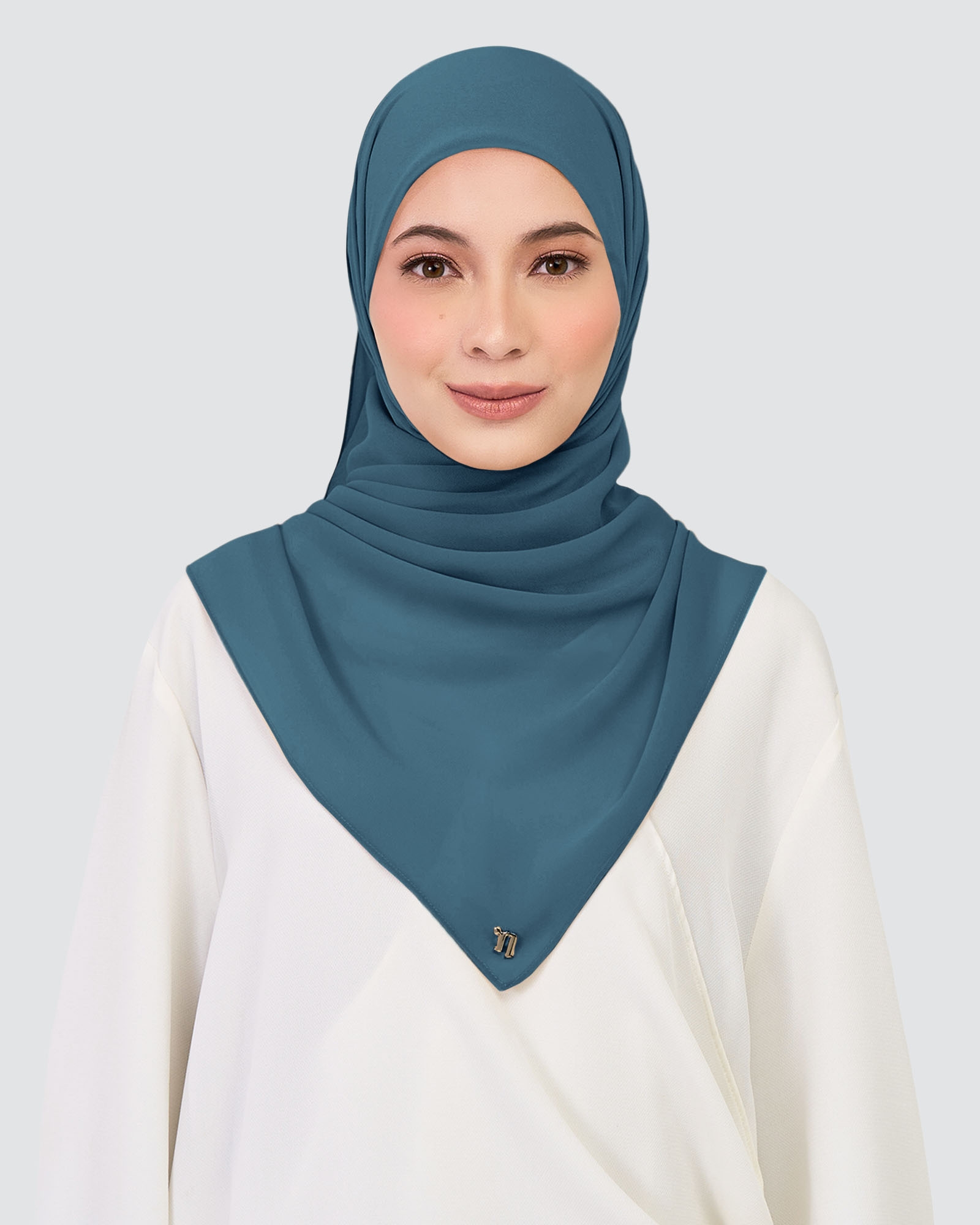 CHIFFON SQUARE - MARITIME BLUE