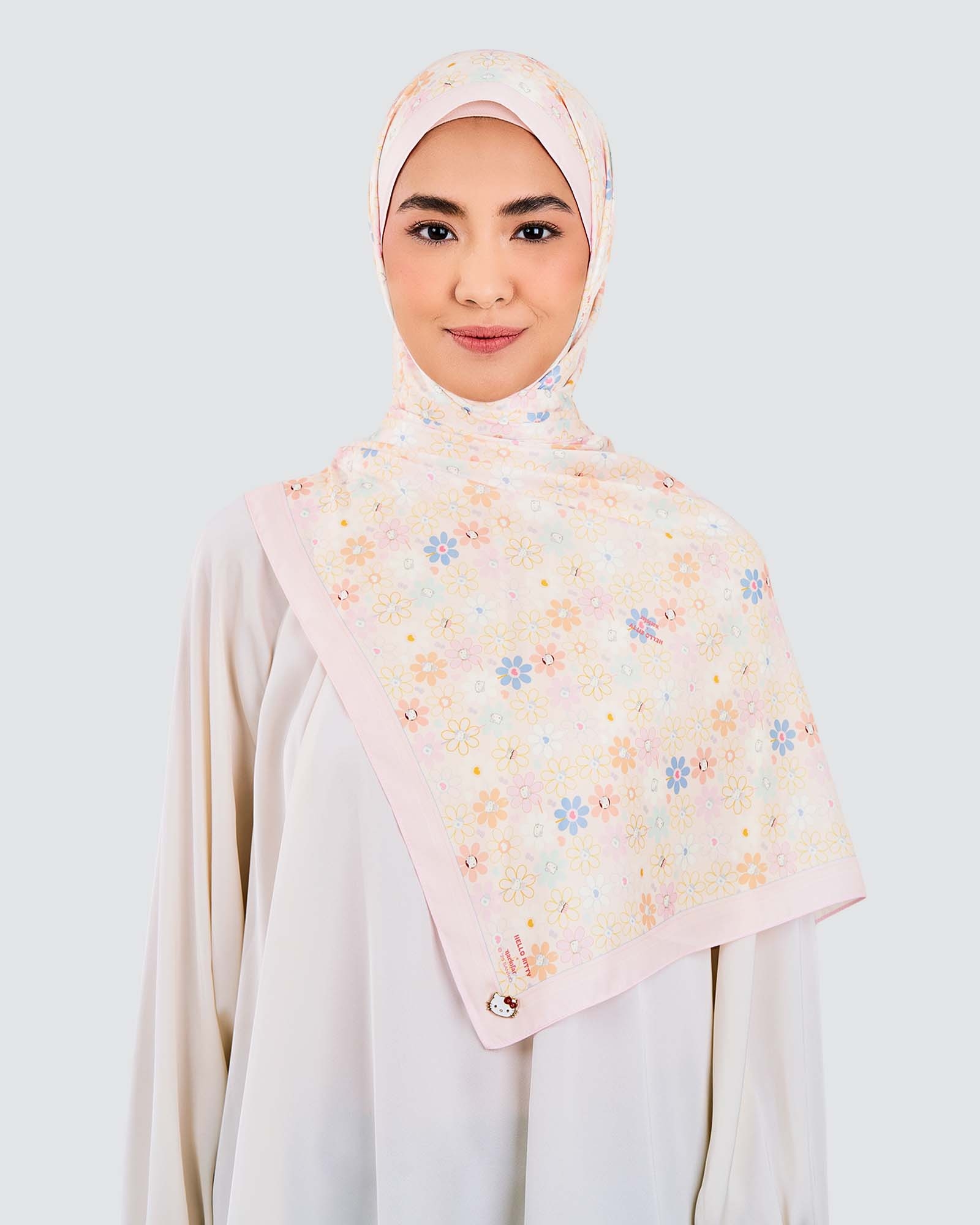 HELLO KITTY X NAELOFAR SHAWL - SUNDAE