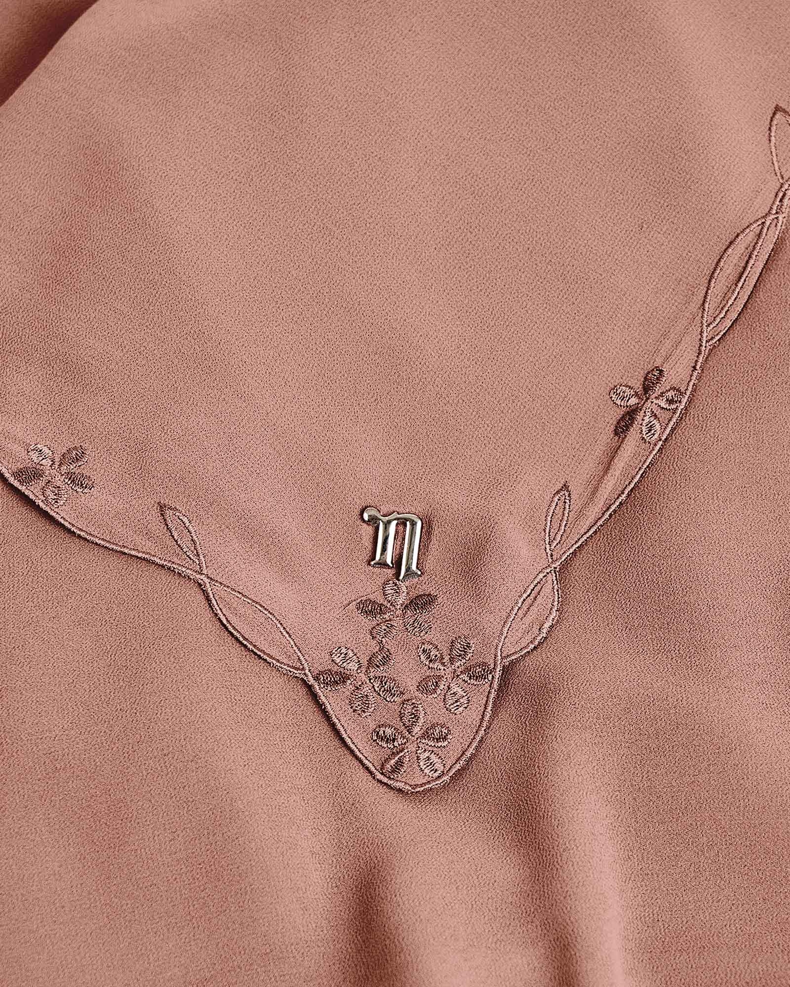 KASTURI SULAM SQUARE - VINTAGE ROSE