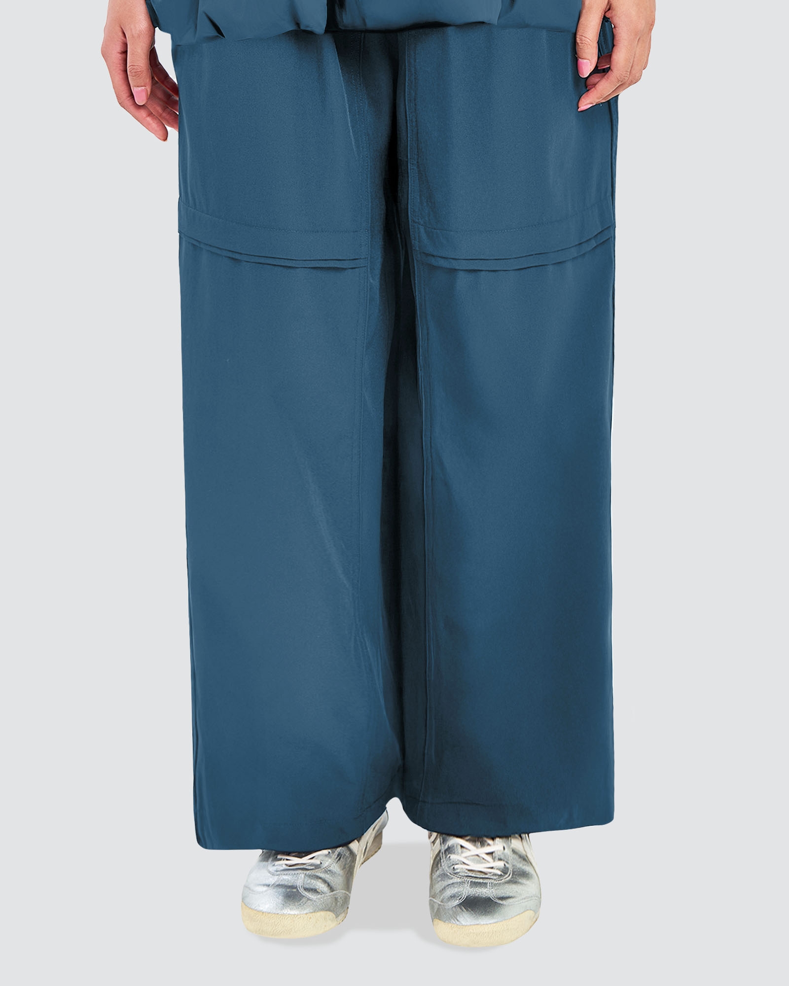 nPOWER DRAWSTRING PANTS - SAPPHIRE