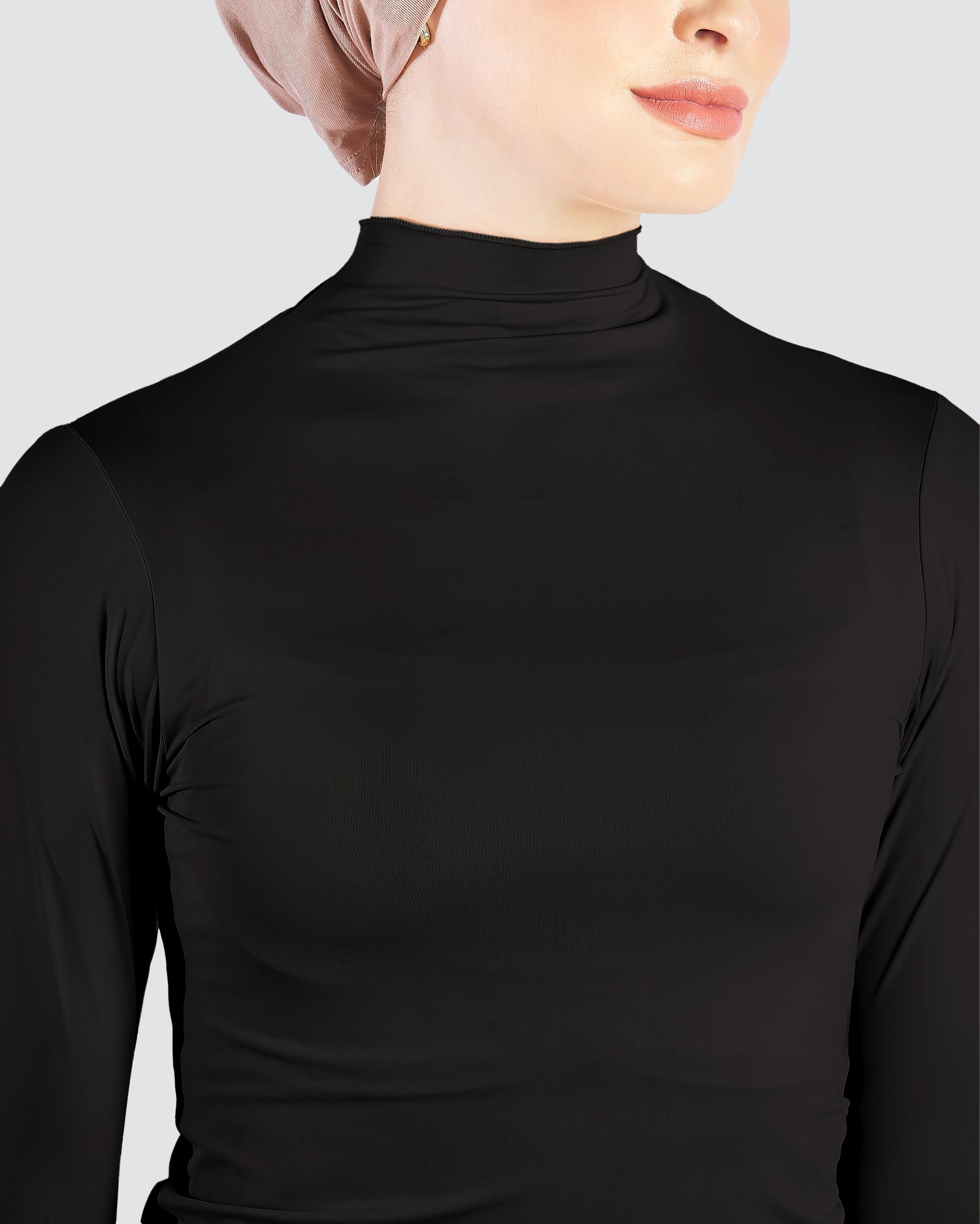 NWEAR LONG SLEEVE TOP - BLACK