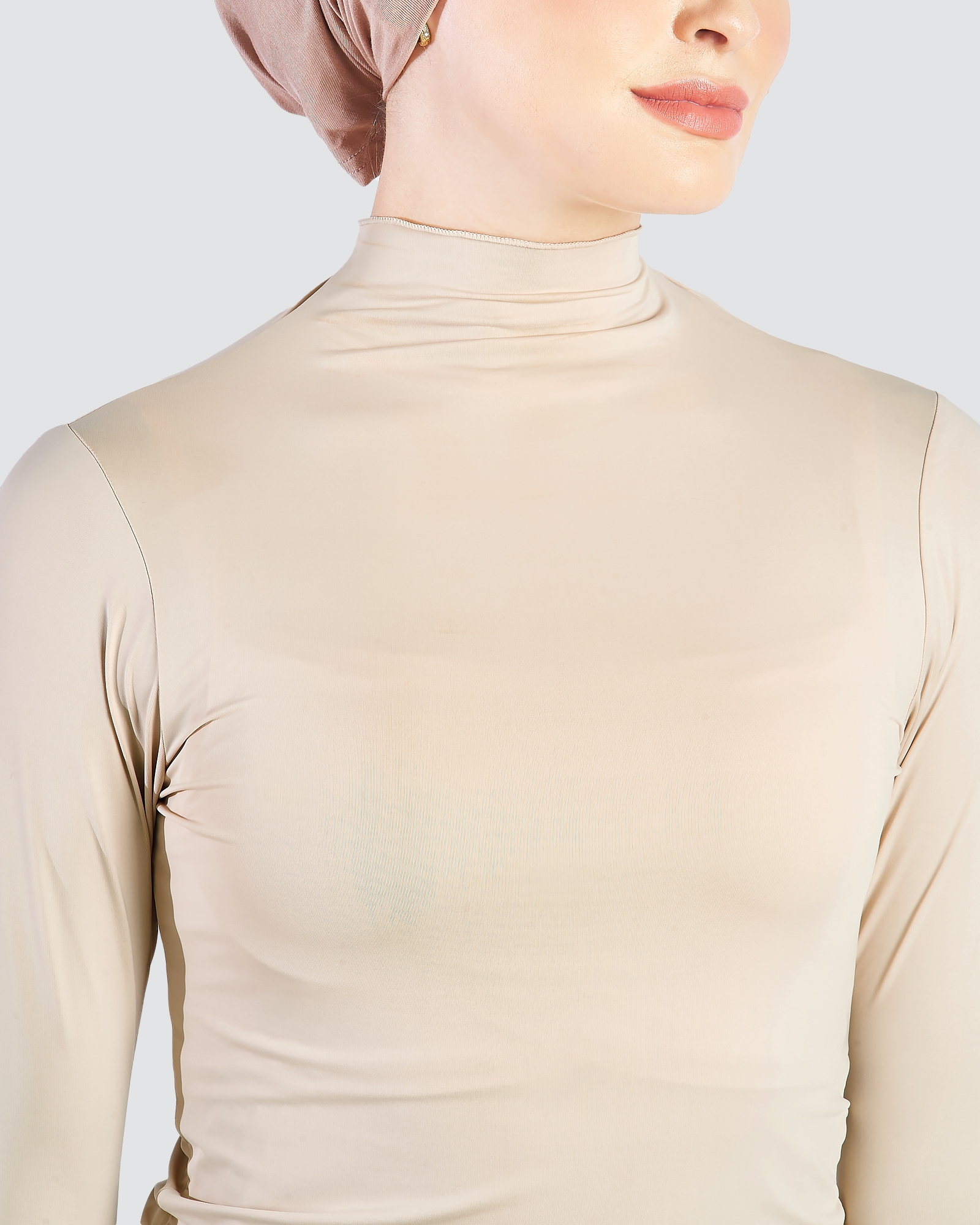 NWEAR LONG SLEEVE TOP - NUDE