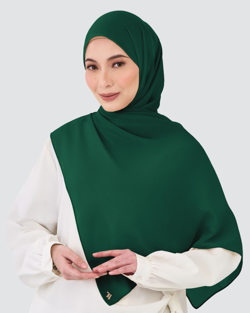 CHIFFON SHAWL - BOTANICAL GARDEN