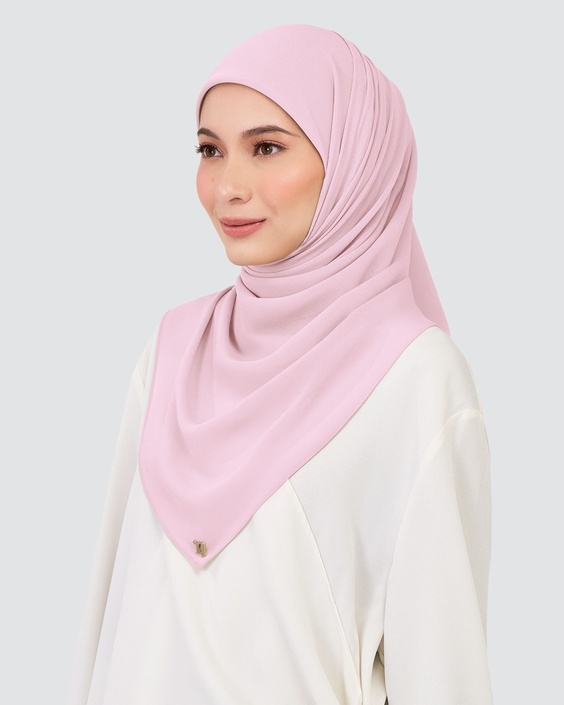 Image of CHIFFON SQUARE - WINSOME ORCHID