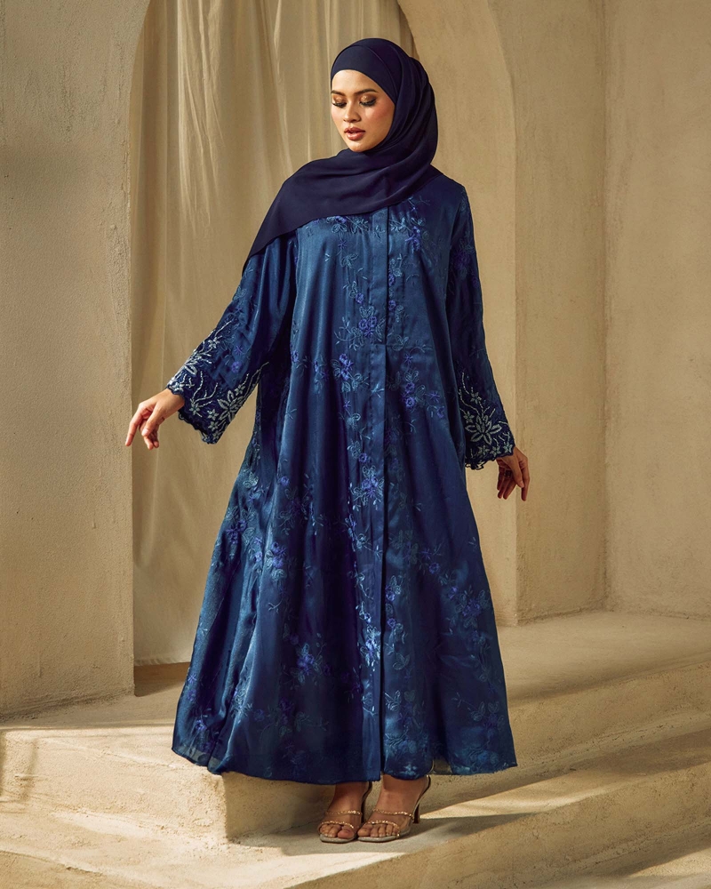 HUSNA ABAYA - MARITIME BLUE