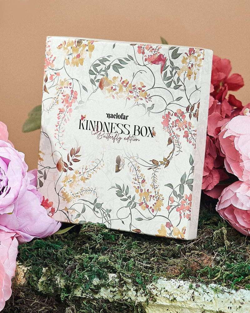 THE KINDNESS BOX BUTTERFLY - BLUSH