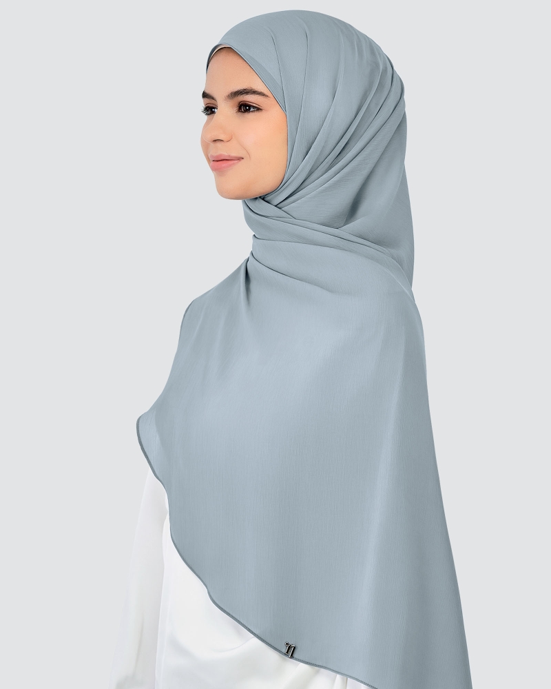 LINIA LINE CHIFFON SHAWL - MINERAL