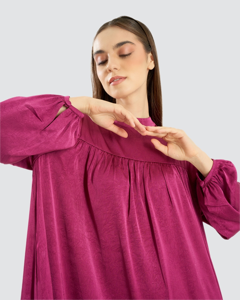 Image of LOLA DRESS - BERRY