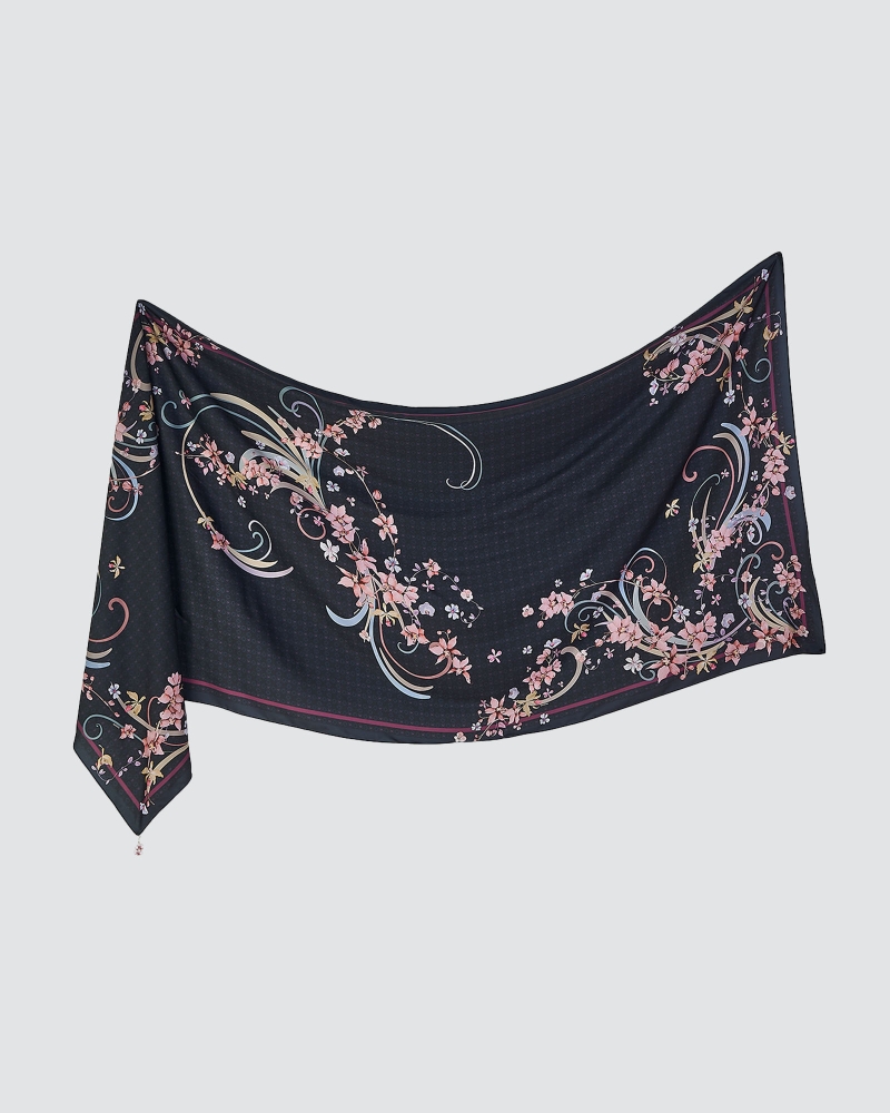 Image of THE BUNGA SERIES: LOVE LANGUAGE SHAWL - BEAU