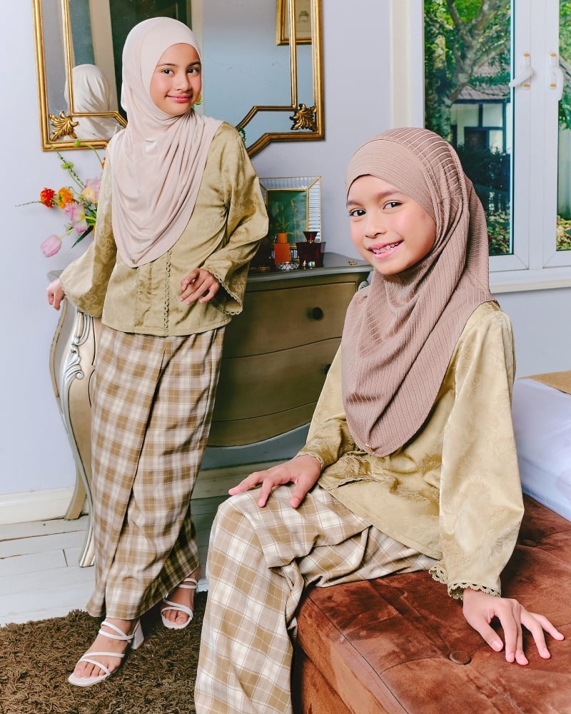Image of MINI ORKED KURUNG SET - FRAPPE