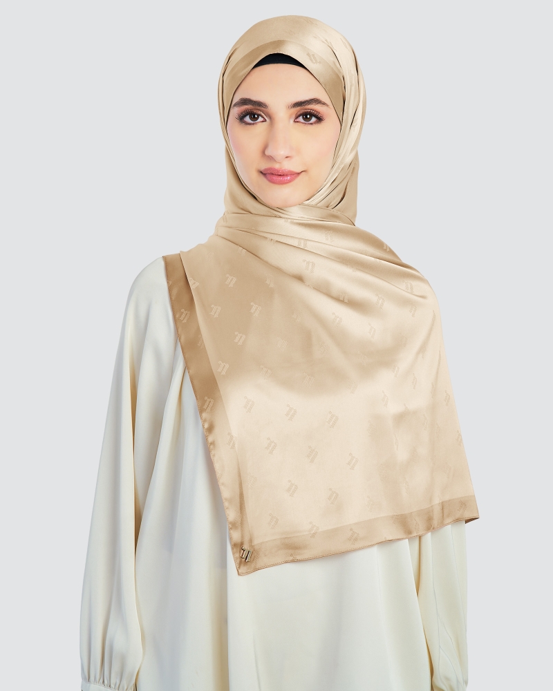 MODA WOVEN SHAWL - PRALINE