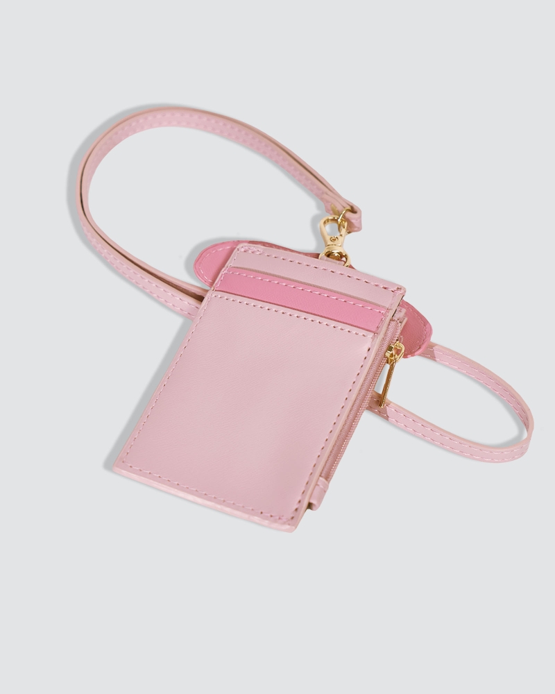 Image of MY MELODY & NAELOFAR ICON LANYARD - MELON BLUSH