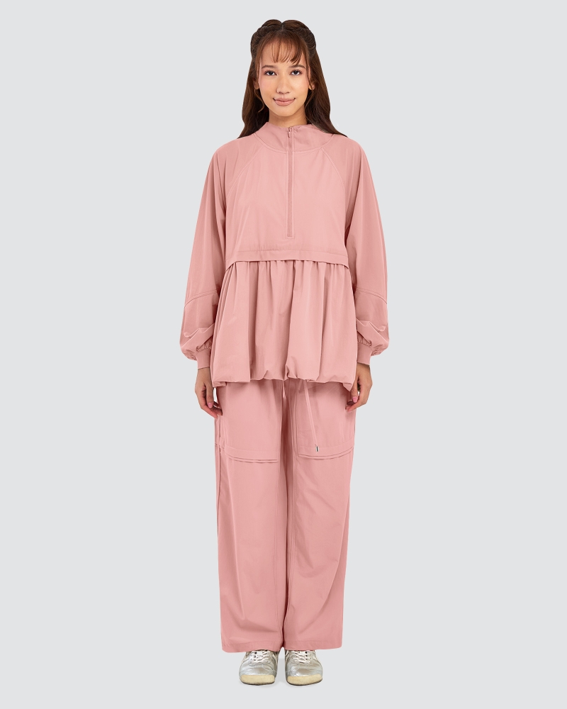 Image of nPOWER BALLOON PARKA - ROSE