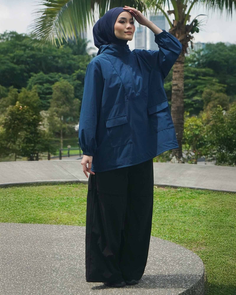 nPOWER DRAWSTRING PANTS - BLACK