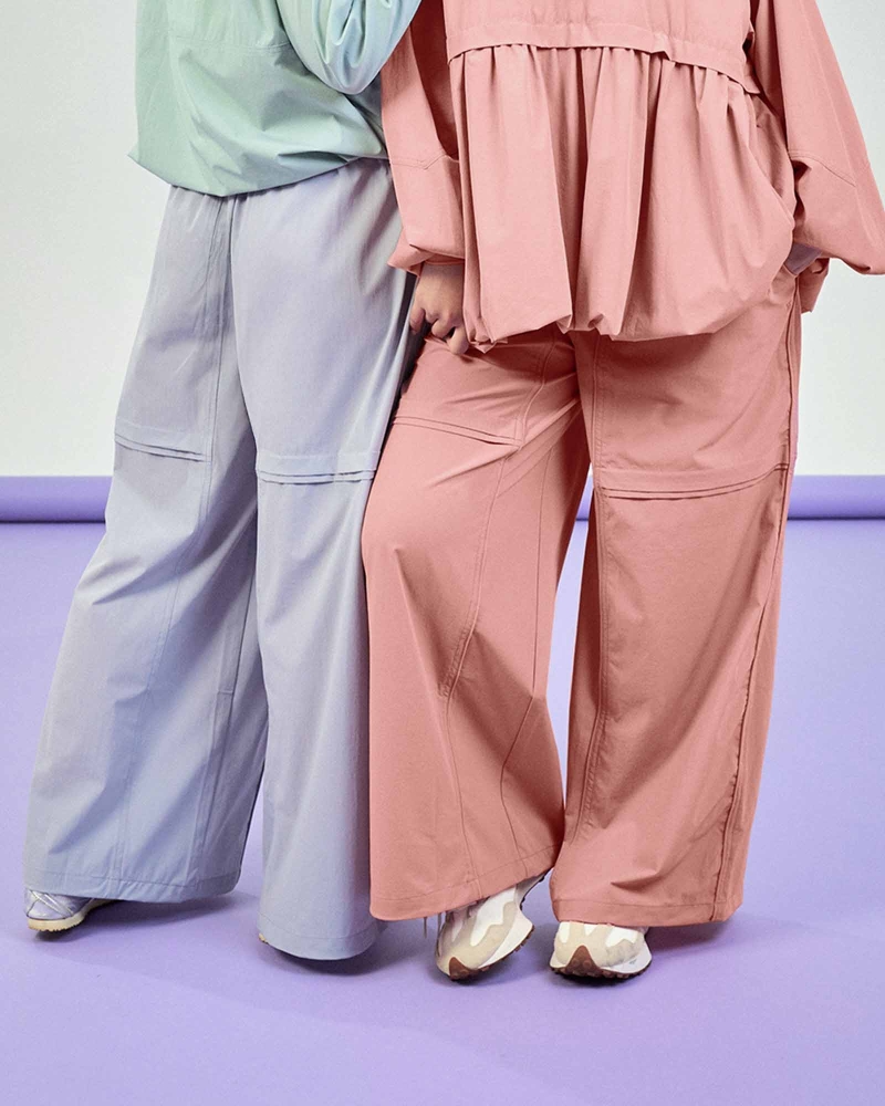 nPOWER DRAWSTRING PANTS - ROSE