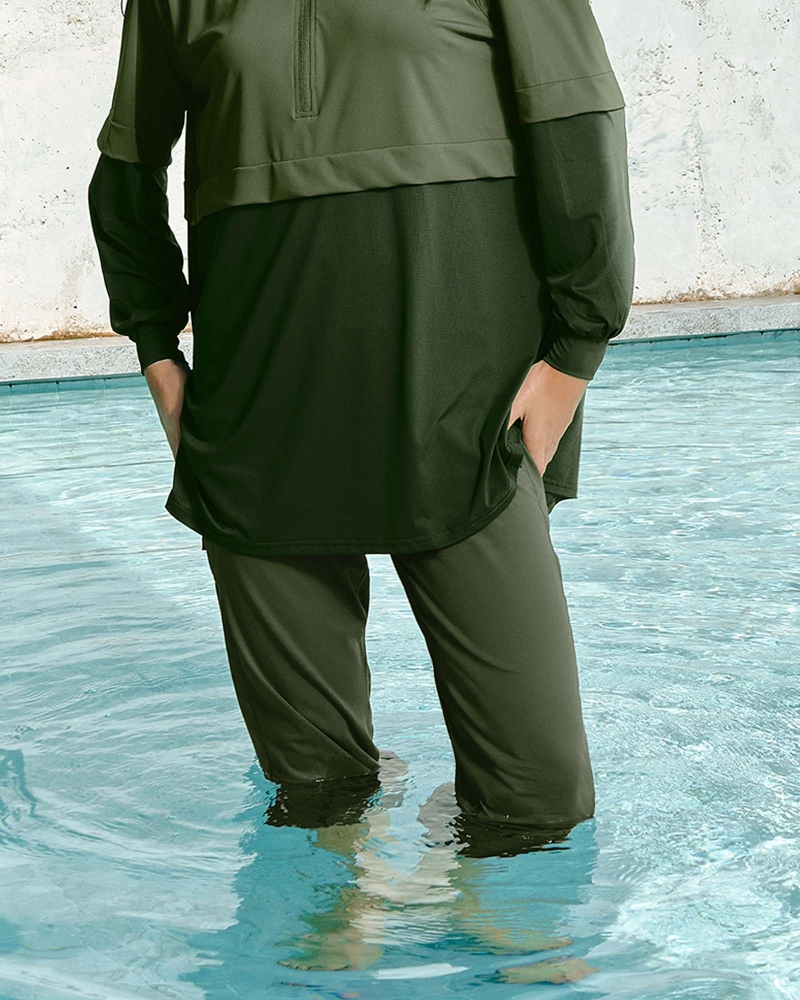 nPOWER SWIM PANTS - FOREST