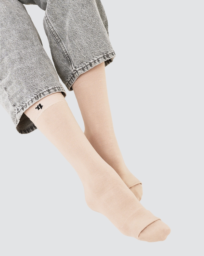 Image of NWEAR ASMA SOCKS - LATTE