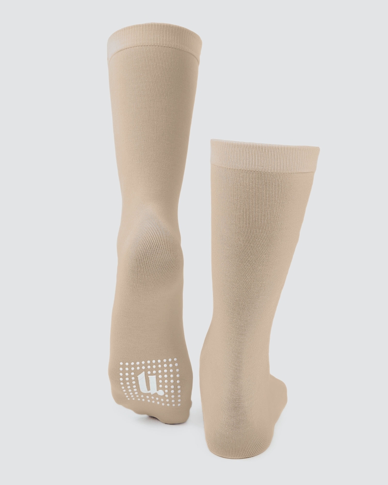 Image of NWEAR ASRAH SOCKS - HAZELNUT