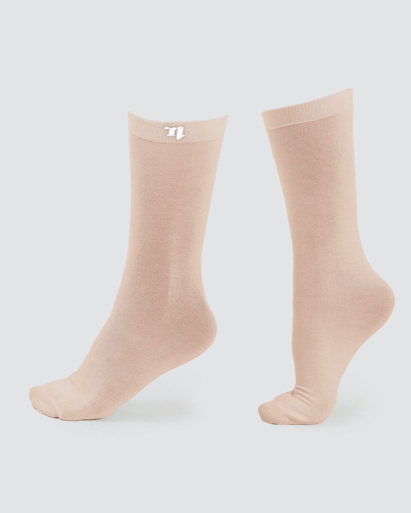 Image of NWEAR ASRAH SOCKS - ROSEWATER