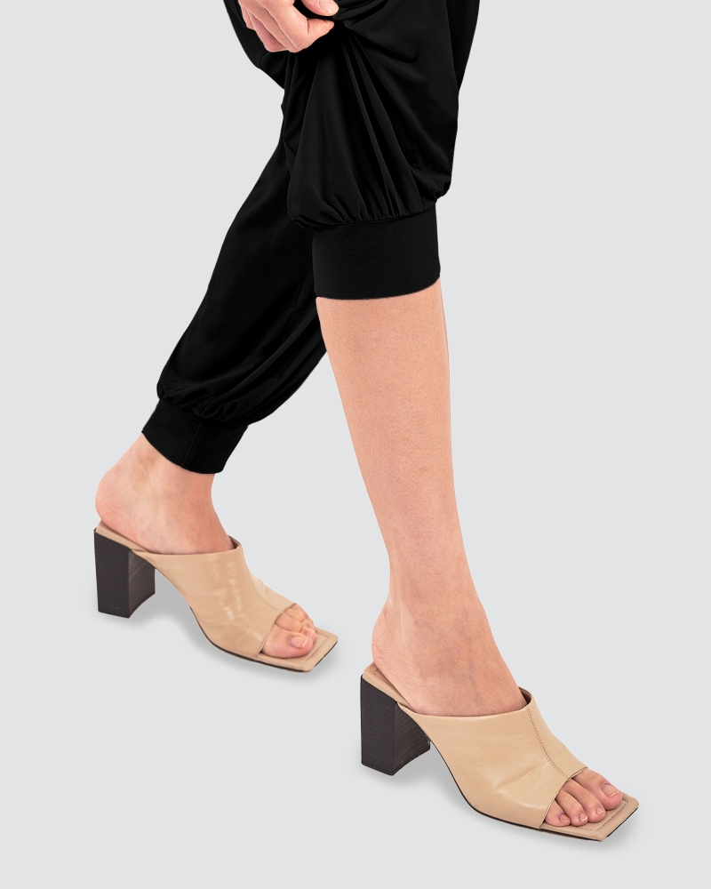 Image of NWEAR INNER CUFF PANTS - BLACK