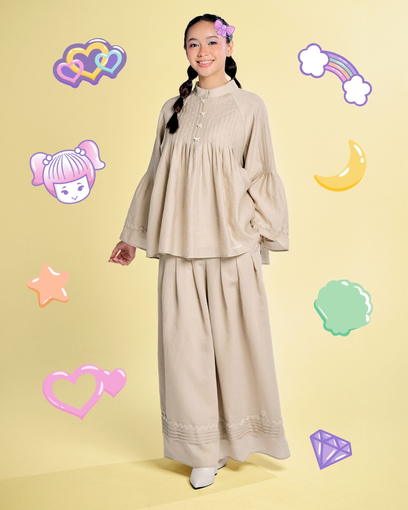 POLLY POCKET X NAELOFAR BOW SKIRT - POCKET GLAM