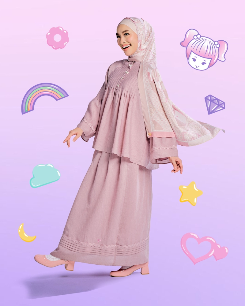 POLLY POCKET X NAELOFAR BOW SKIRT - SWEETHEART