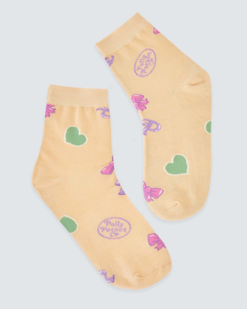 Image of POLLY POCKET X NAELOFAR COSY SOCKS - SUNNY LOCKET