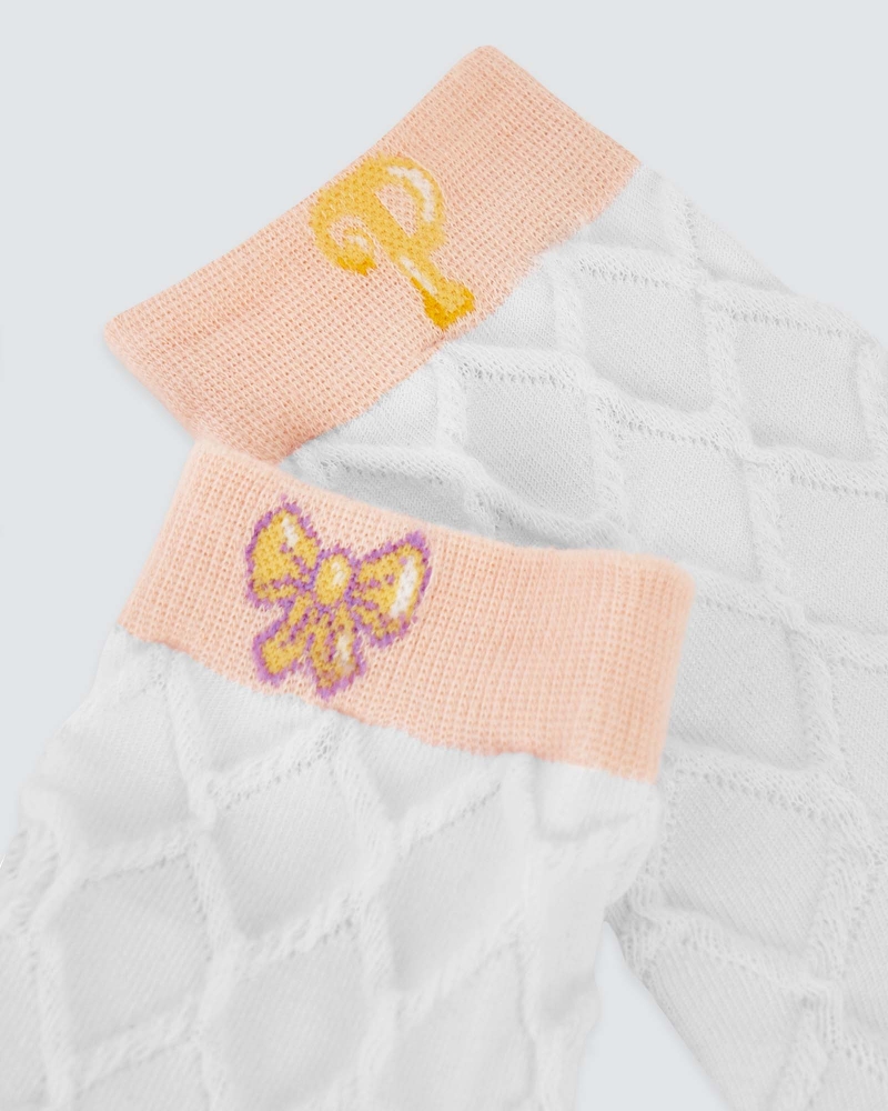 Image of POLLY POCKET X NAELOFAR COSY SOCKS - SUNNY LOCKET