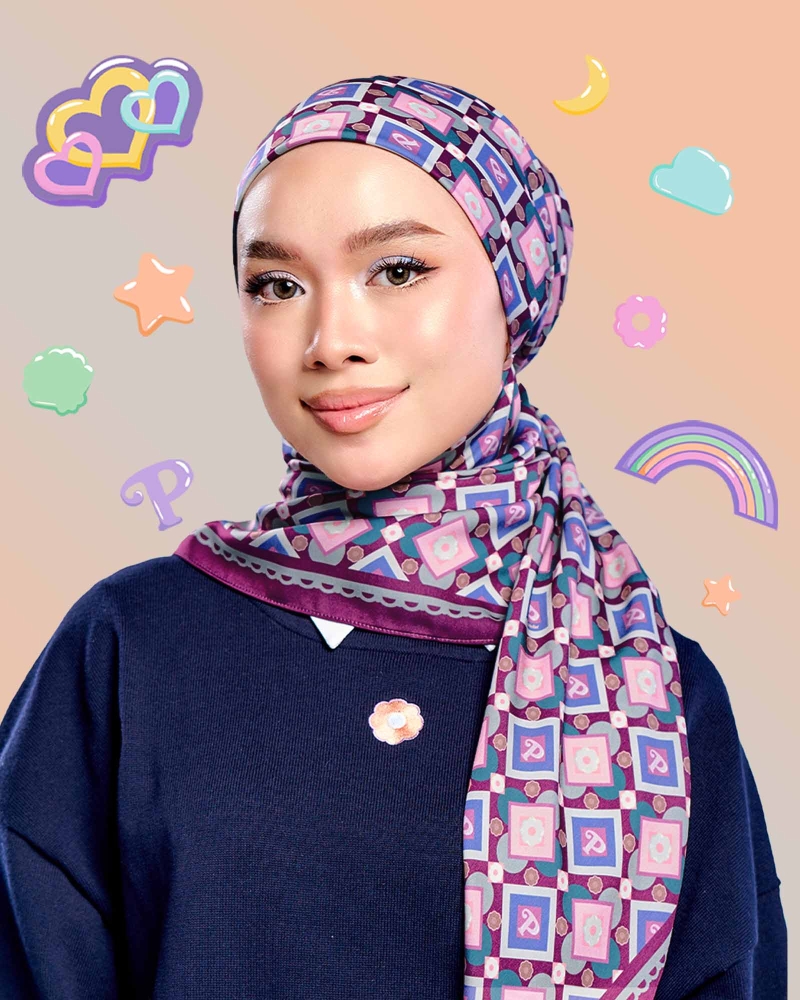 POLLY POCKET X NAELOFAR SQUARE - TWINKLEBERRY