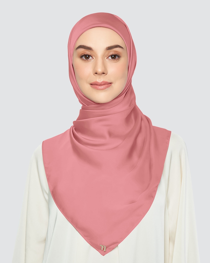 SATIN SQUARE - BLUSH