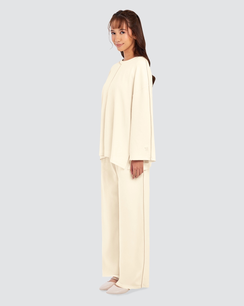 Image of THEA OVERSIZED LINE TOP - OAT
