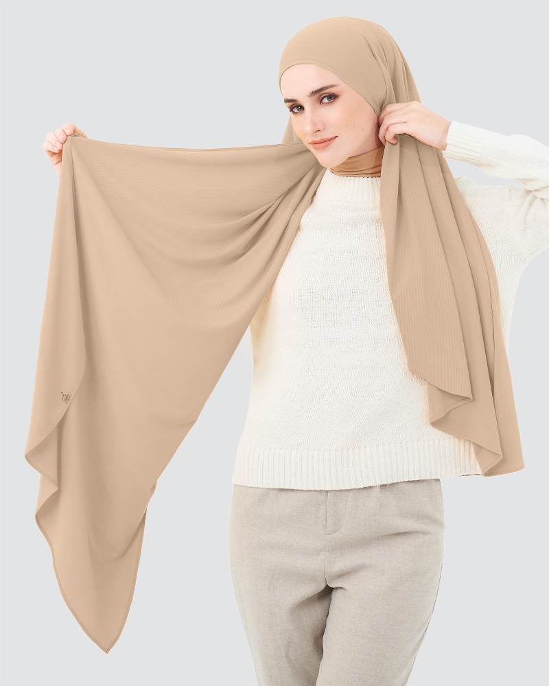 YURI STRETCH KNIT - CARAMEL