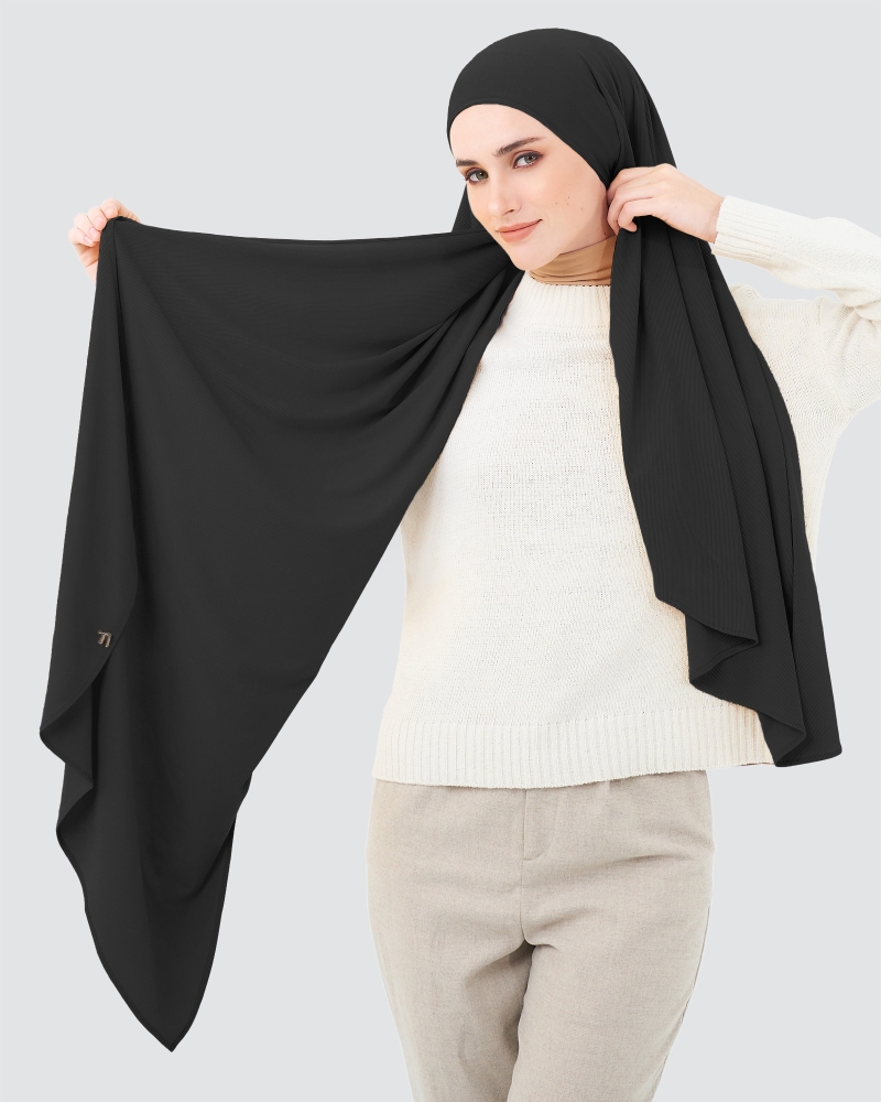 YURI STRETCH KNIT - COAL