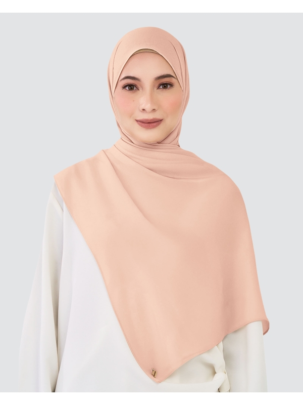 CHIFFON SHAWL - SEPIA ROSE