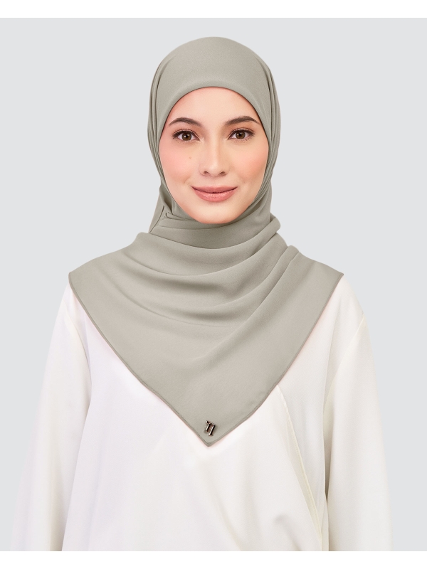 CHIFFON SQUARE - OPAL GRAY