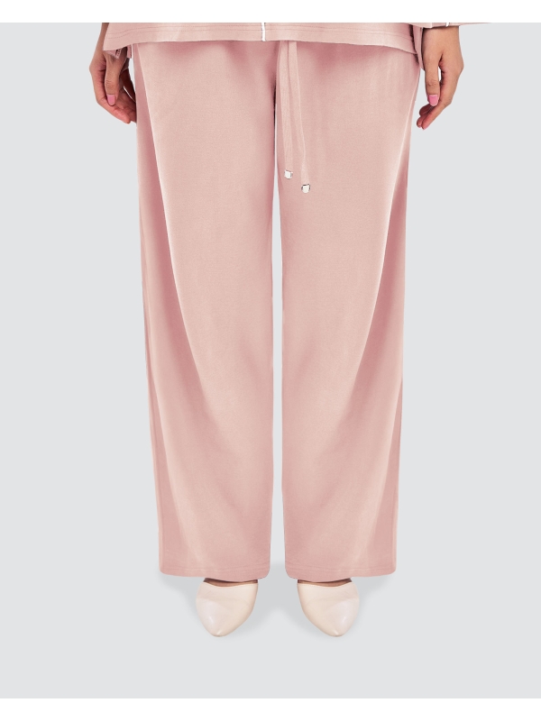 THEA STRAIGHT PANTS - ROSE